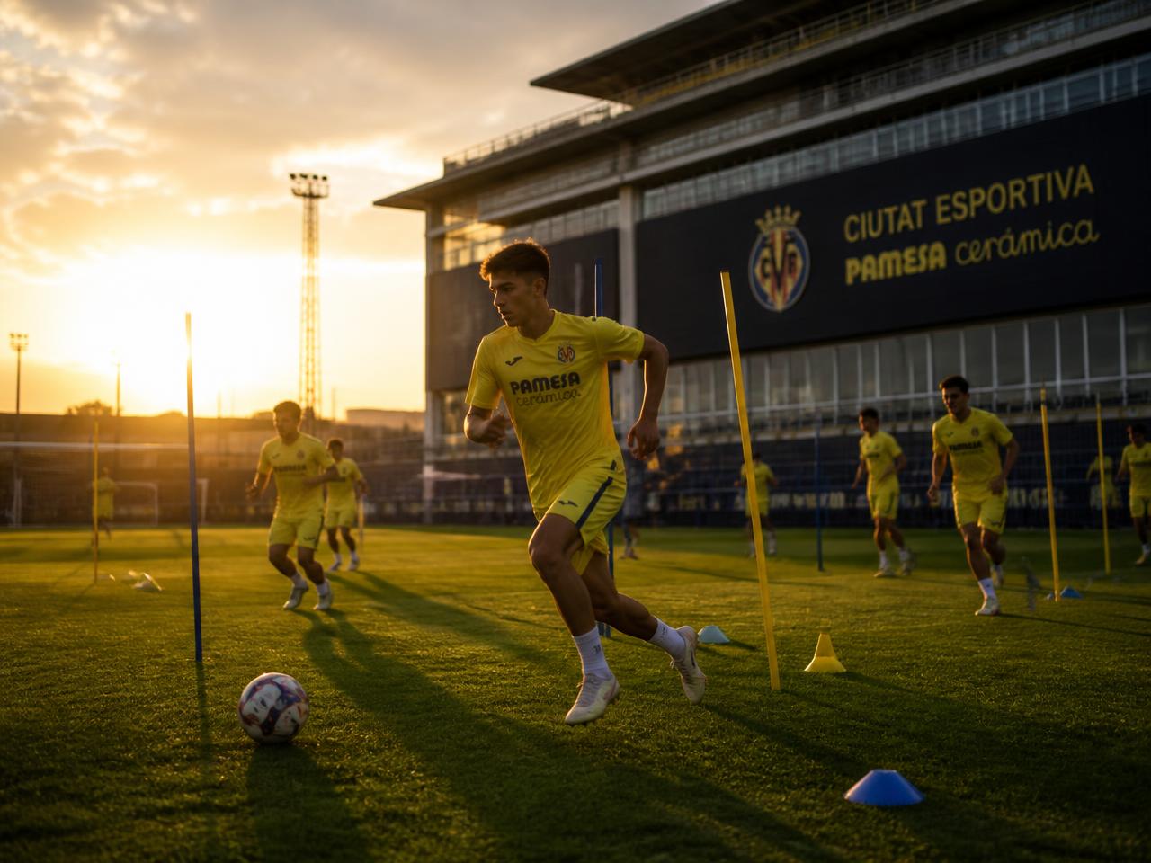 Villarreal CF academy training ground in Spain